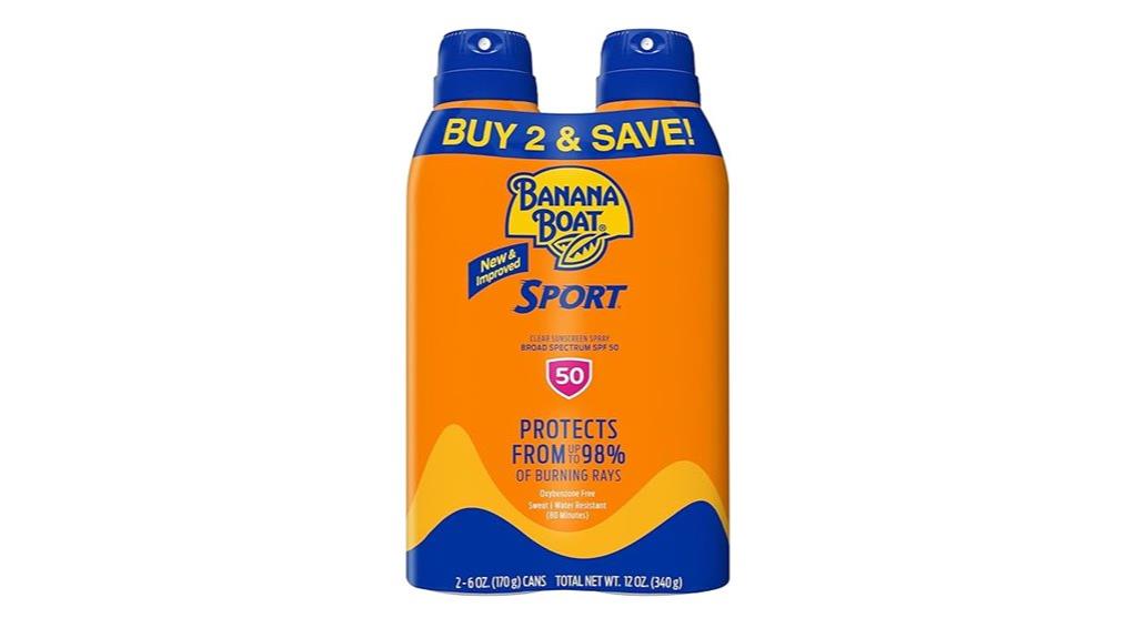 sunscreen spray twin pack