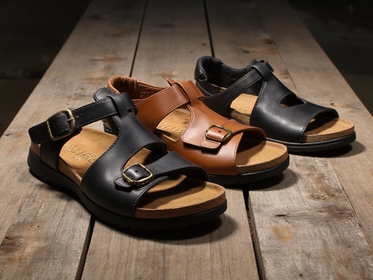 supportive sandal design features