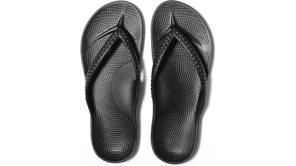 supportive women s flip flops