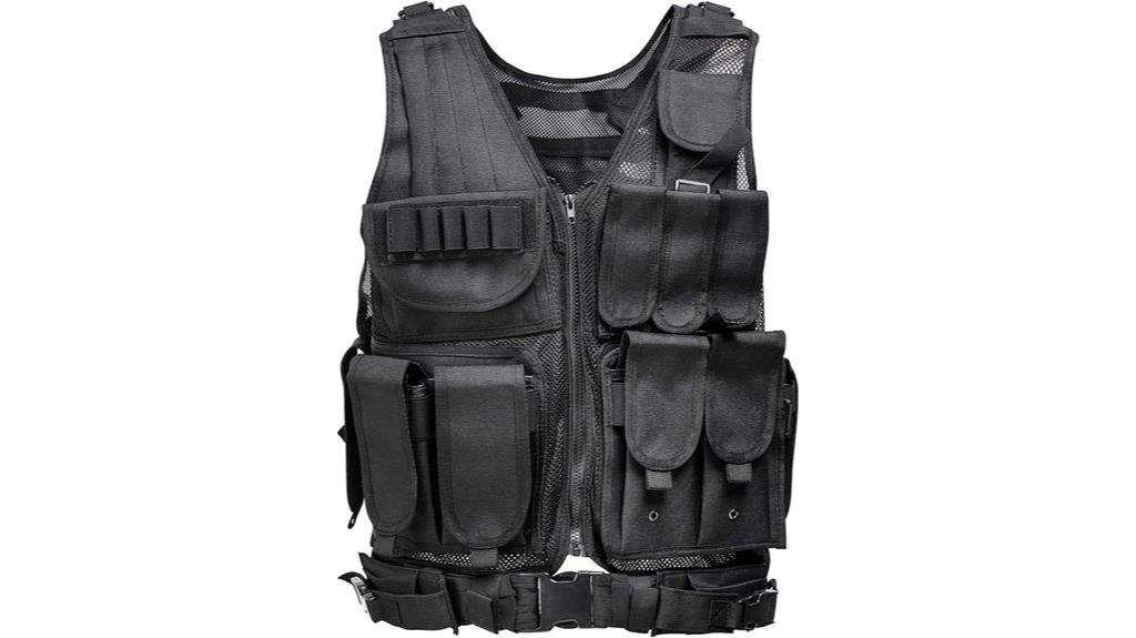 tactical airsoft adjustable vest