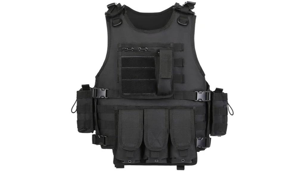 tactical airsoft paintball vest