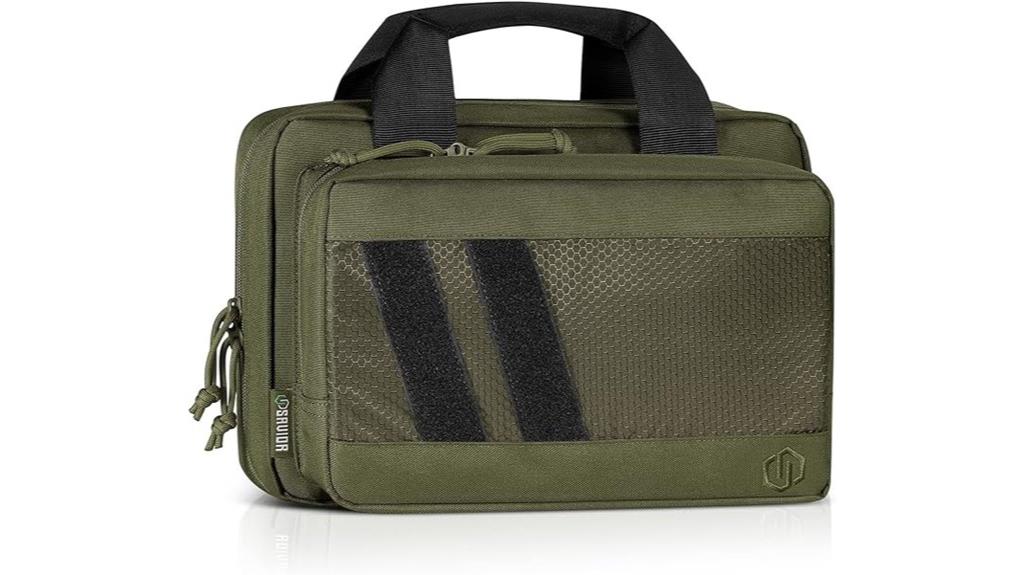 tactical double scoped handgun case