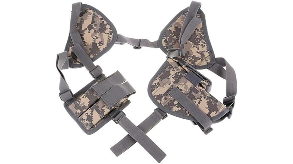tactical double shoulder holster