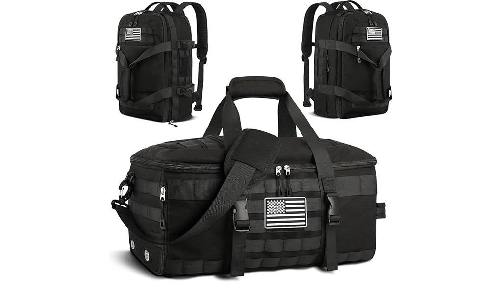 tactical duffle bag backpack