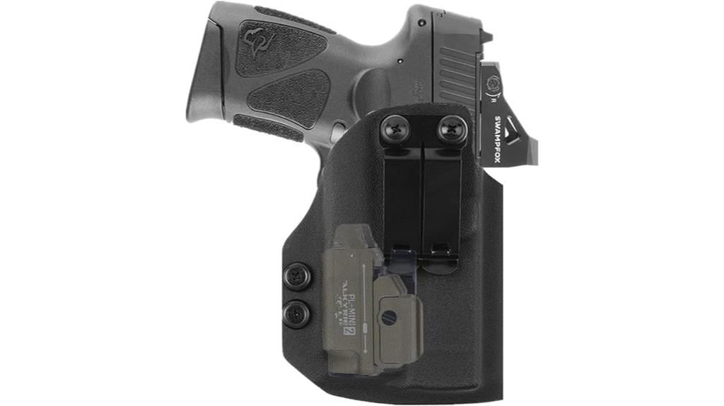tactical holster for versatile handguns and accessories