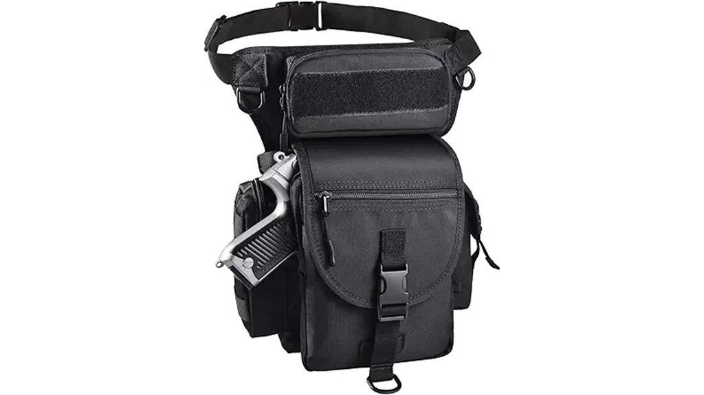 tactical leg bag holster