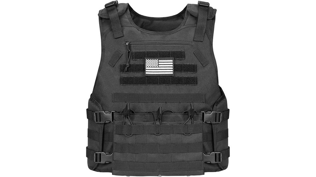 tactical vest with molle