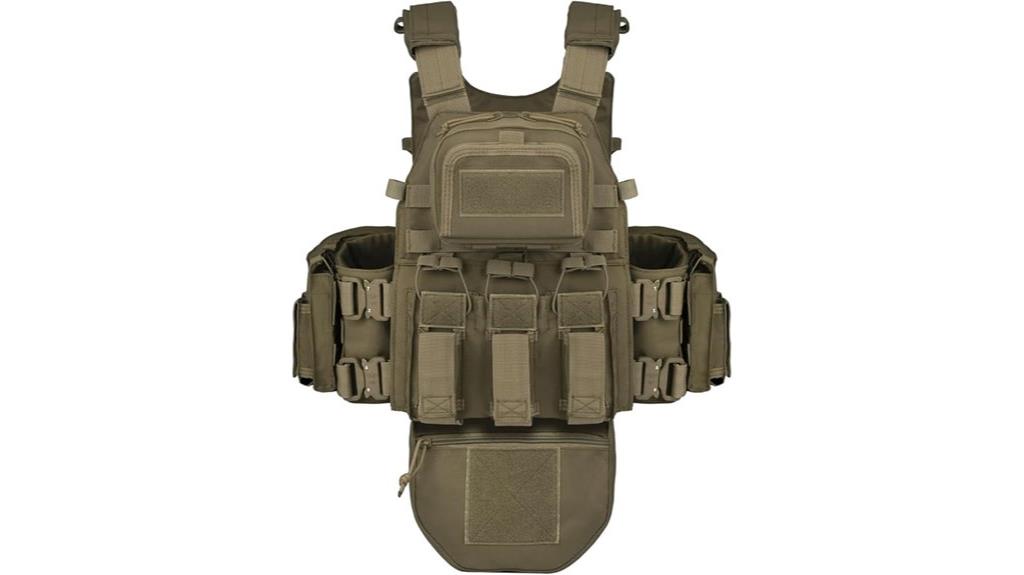 tactical vest with molle