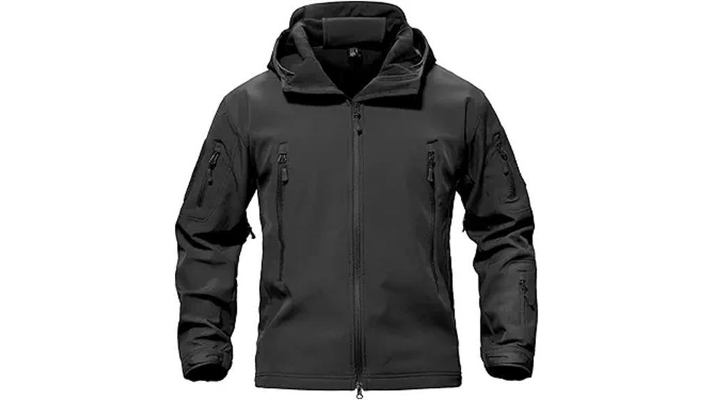 tactical waterproof fleece jacket