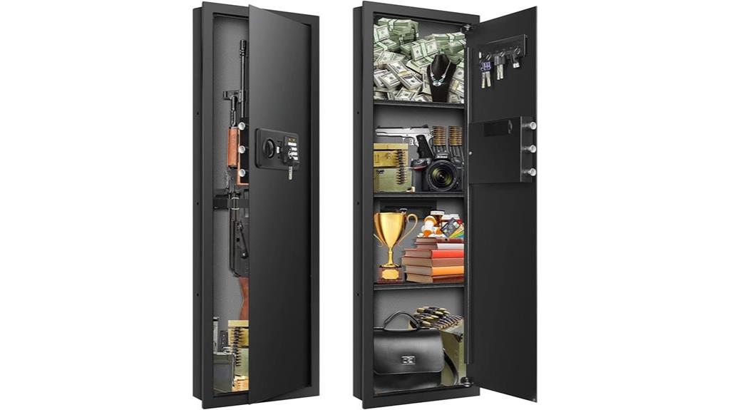 tall fireproof wall safe