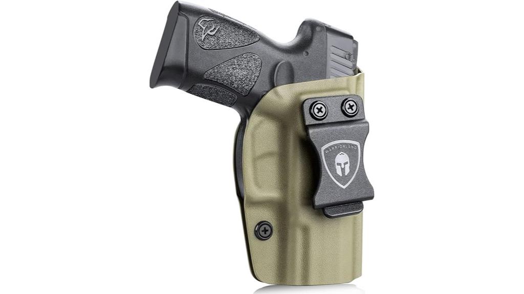 tan iwb kydex holster