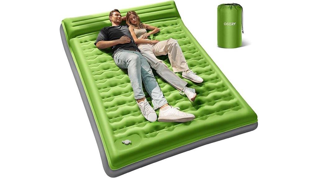 thick camping sleeping pad