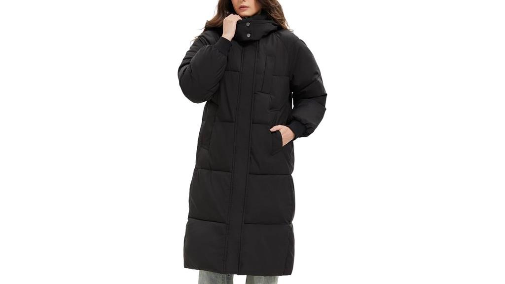 thick winter puffer coat