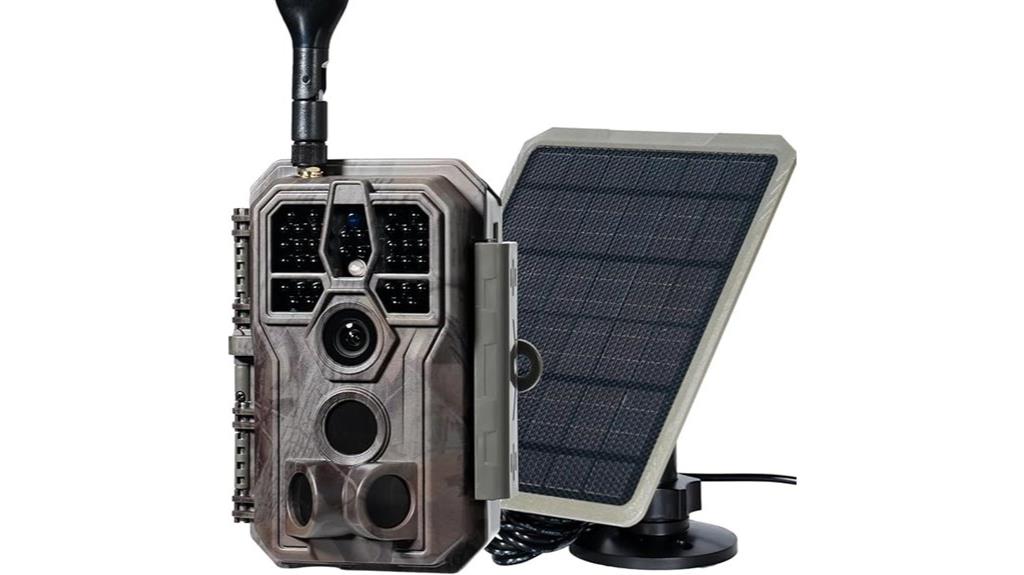 trail camera solar combo