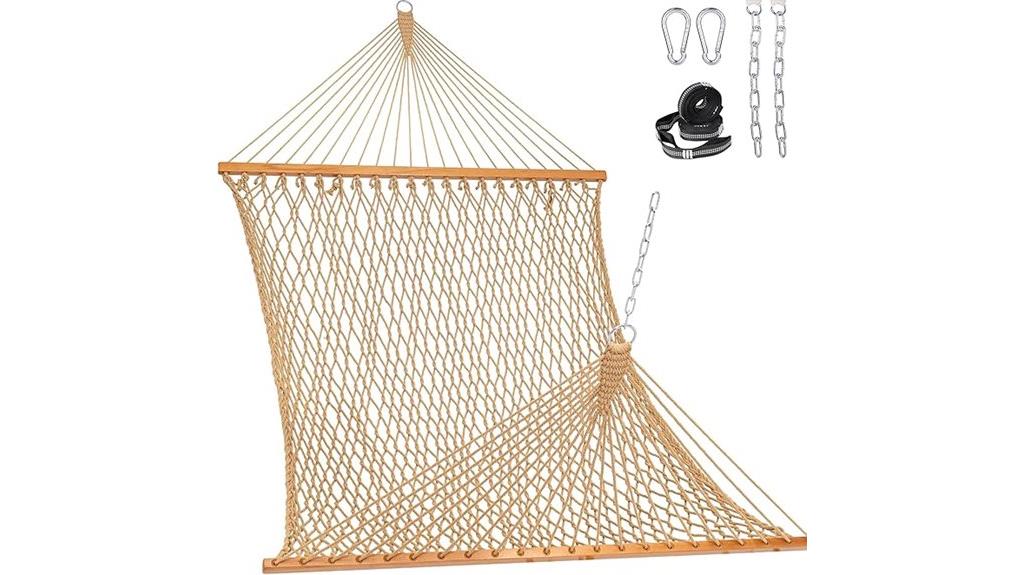 two person tan hammock