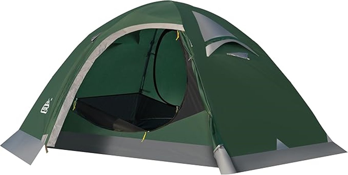 two person waterproof camping tent