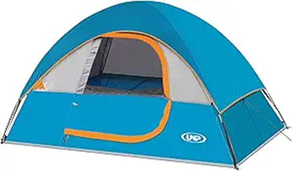 two person waterproof dome tent