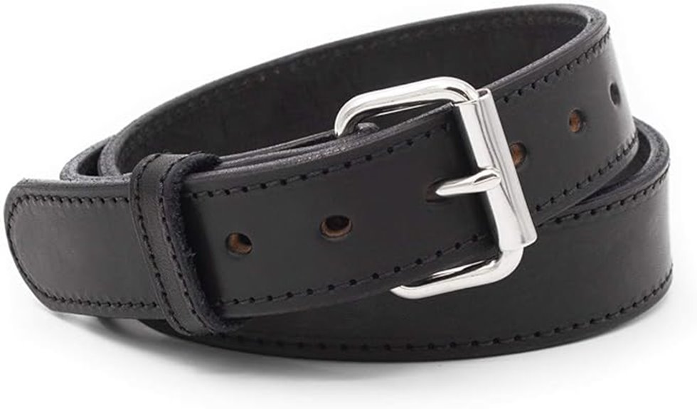 ultimate leather gun belt