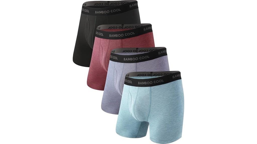 ultra breathable bamboo boxers