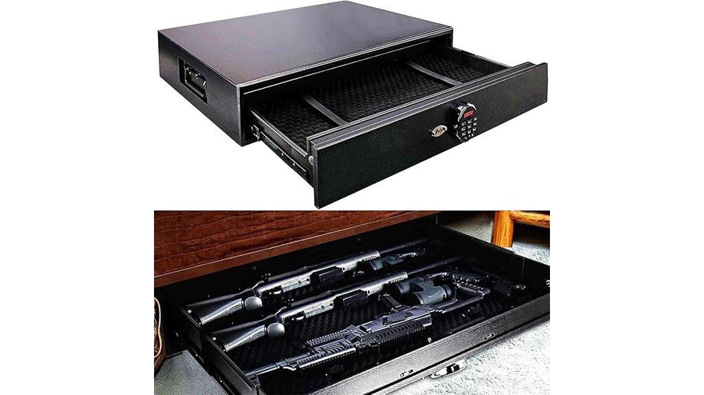 under bed gun safe