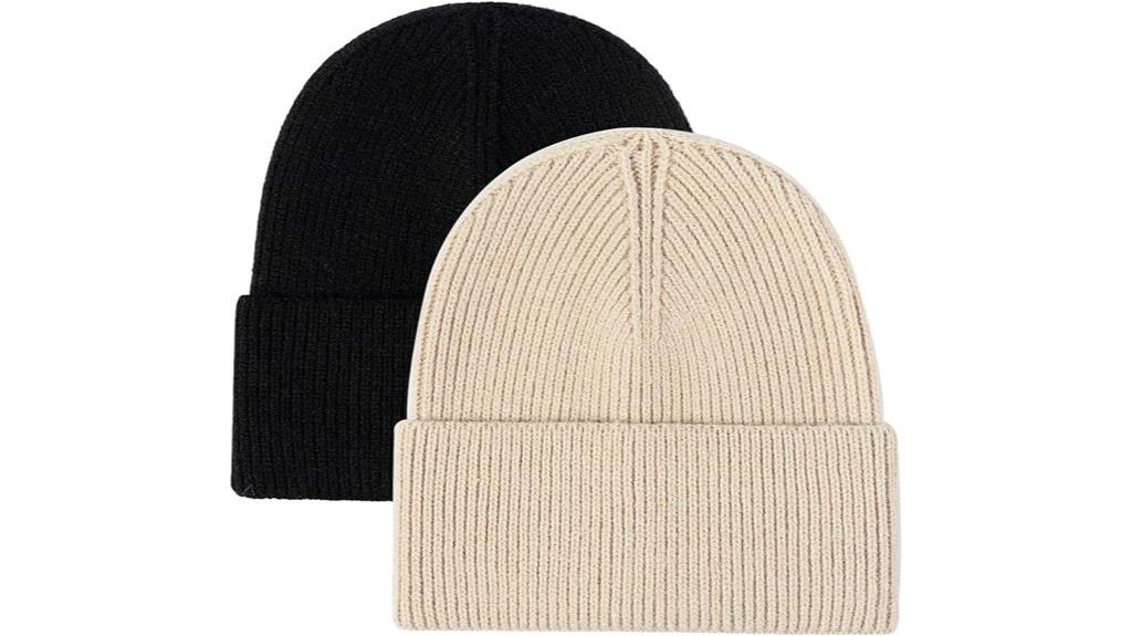 unisex winter ribbed beanie