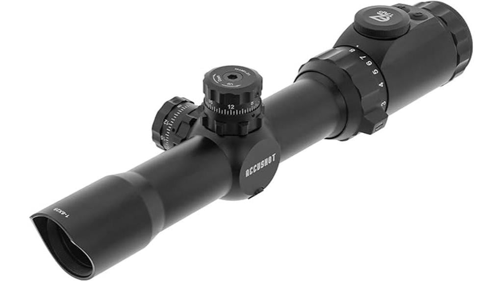 utg 1 8x28mm mrc scope