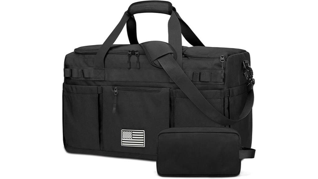 versatile gym bag design