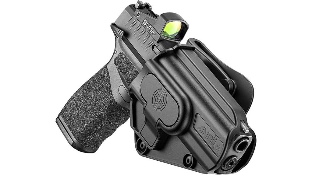 versatile handgun holster design