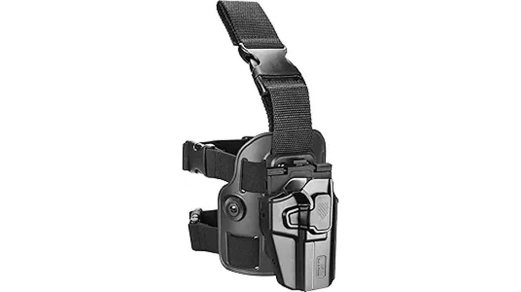 versatile leg holster design