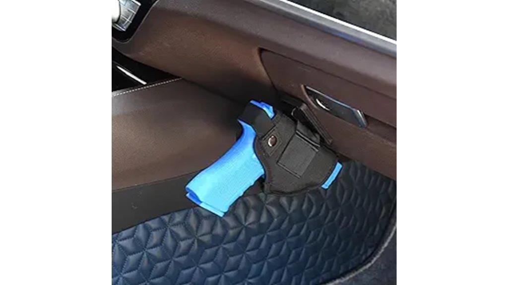 versatile magnetic gun holsters