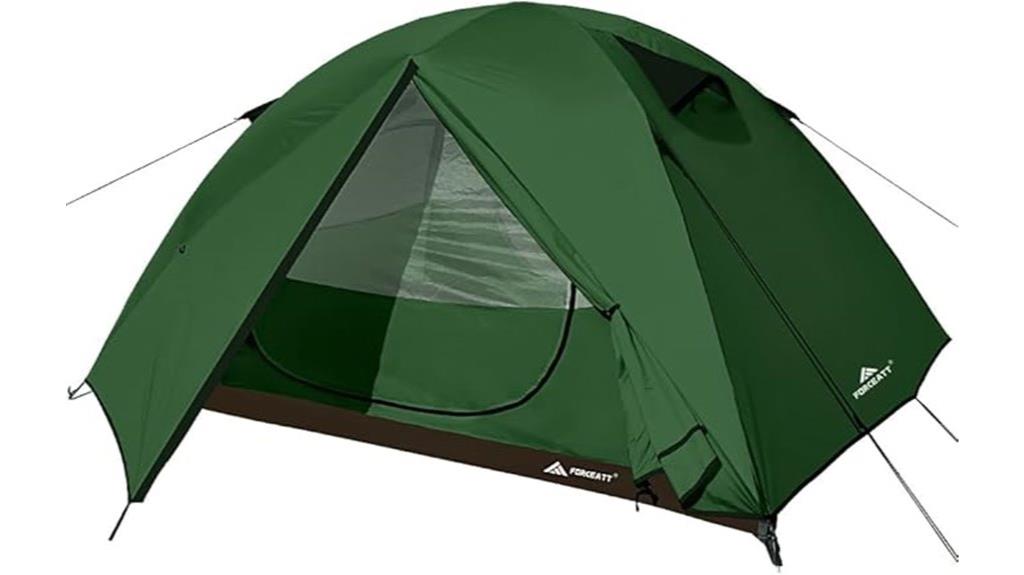 versatile waterproof backpacking tent