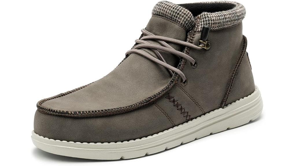 warm casual slip on loafers