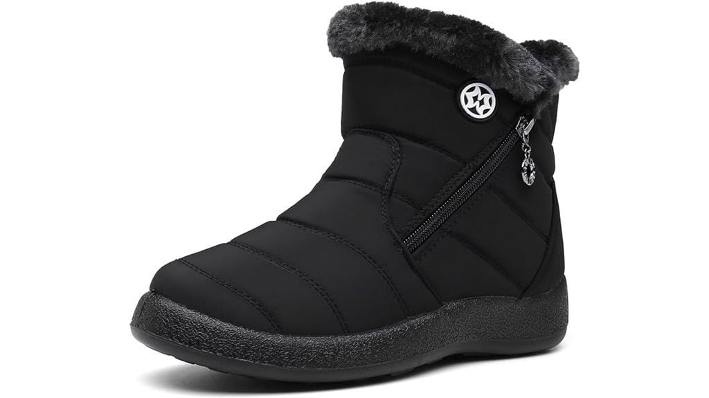 warm fur lined boots
