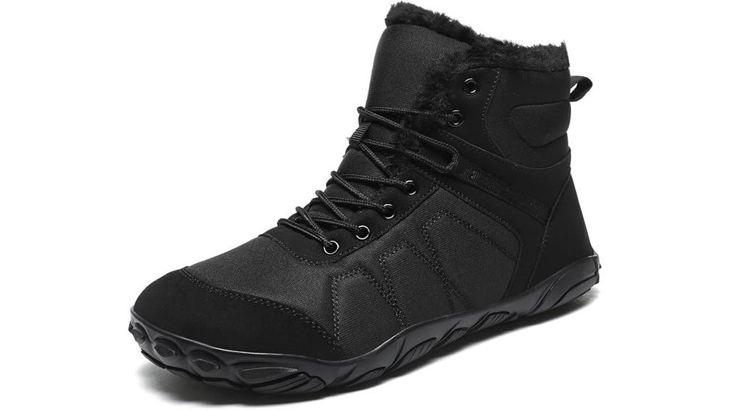 warm fur lined winter boots