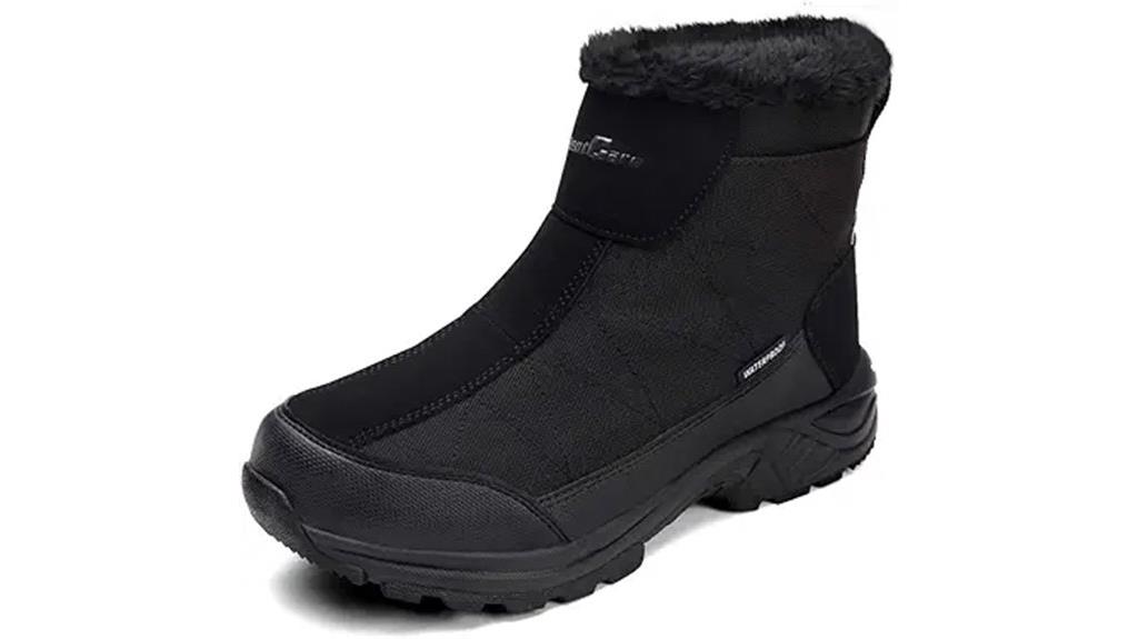 warm waterproof snow boots