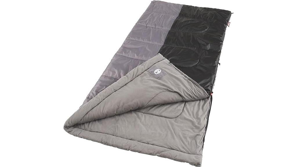 warm weather sleeping bag for tall adults