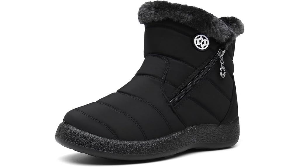 warm winter snow boots