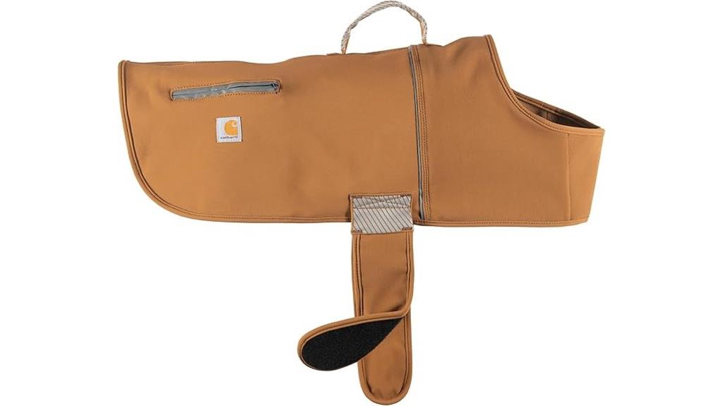 water repellent fleece lined vest