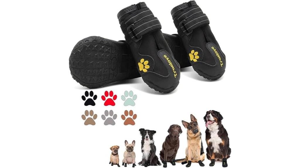 waterproof anti slip dog booties