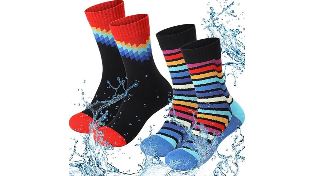 waterproof breathable outdoor socks