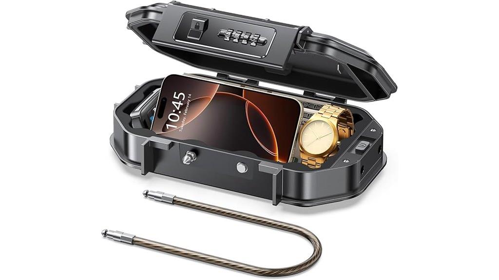 waterproof combination lock box
