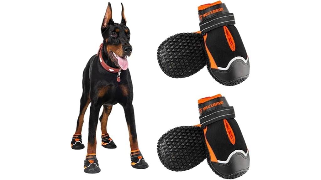 waterproof dog boots large