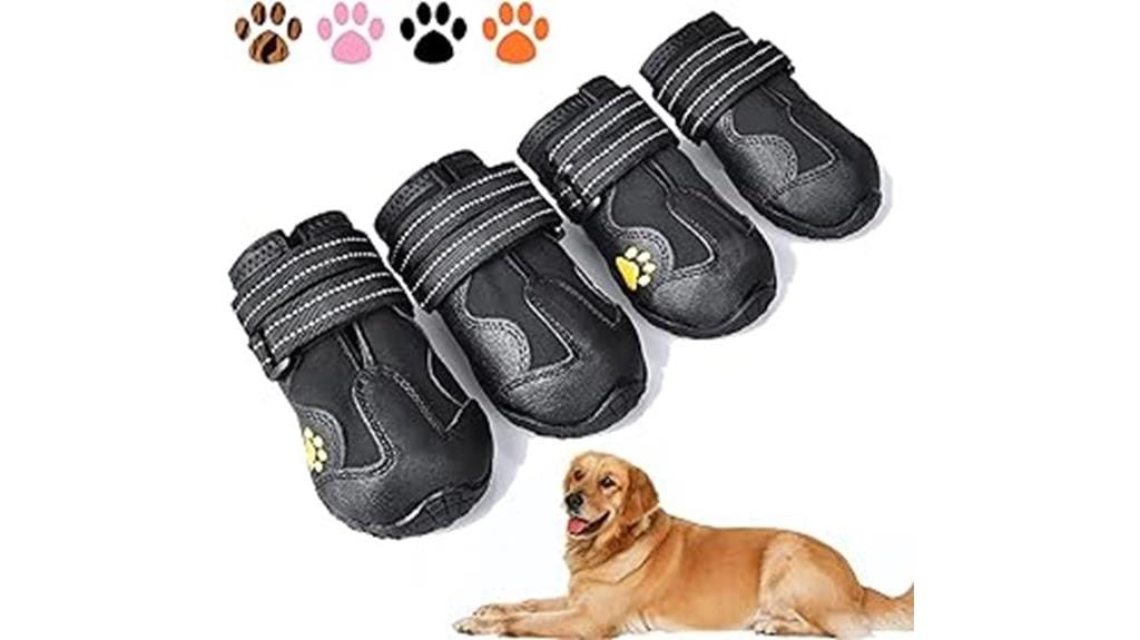 waterproof dog boots size6