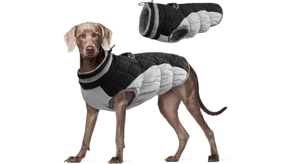 waterproof dog winter jacket