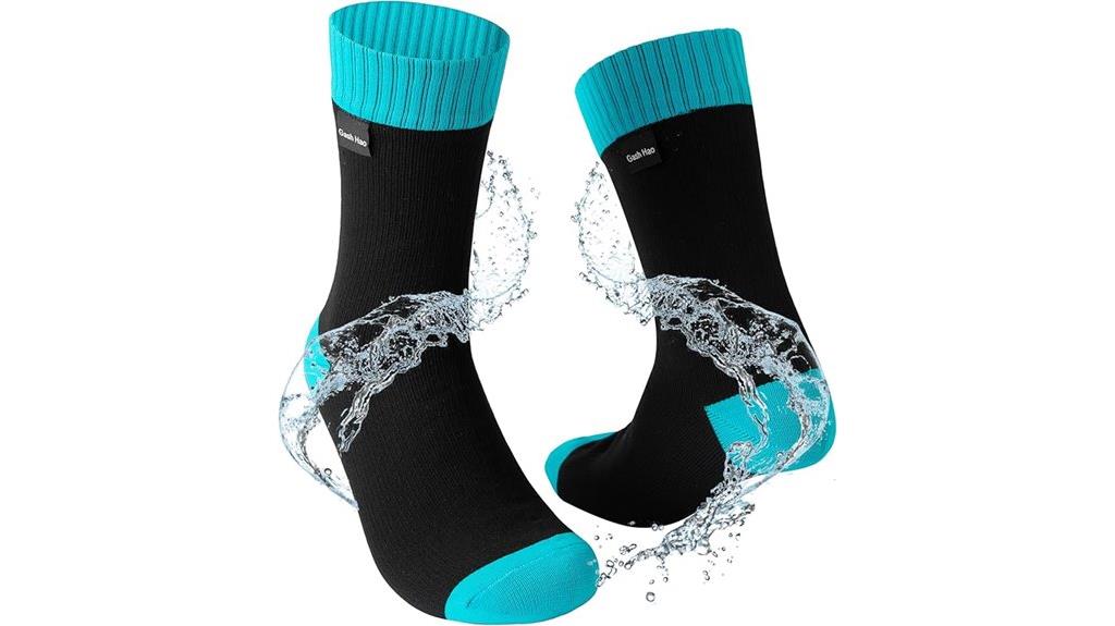 waterproof hiking crew socks