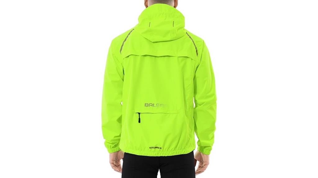 waterproof hooded windbreaker jacket