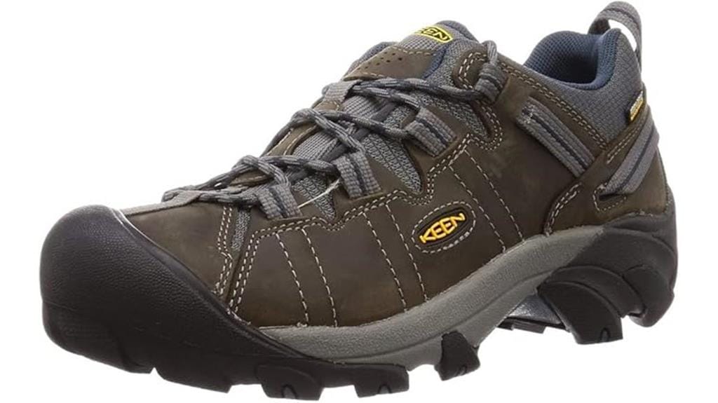 waterproof low hiking shoe