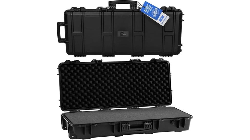 waterproof rifle carry case