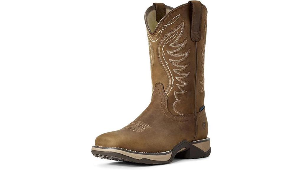 waterproof western boot for women