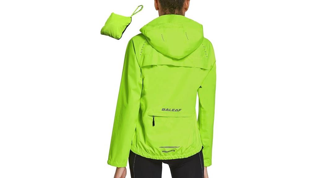 waterproof windbreaker rain jacket